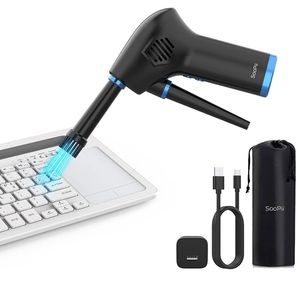 Cordless Compressed Air Duster Rechargeable 6000mAh Battery Powerful 40000 RPM